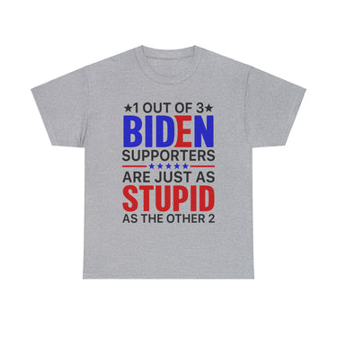 1 out of 3 Biden Supporters Stupid